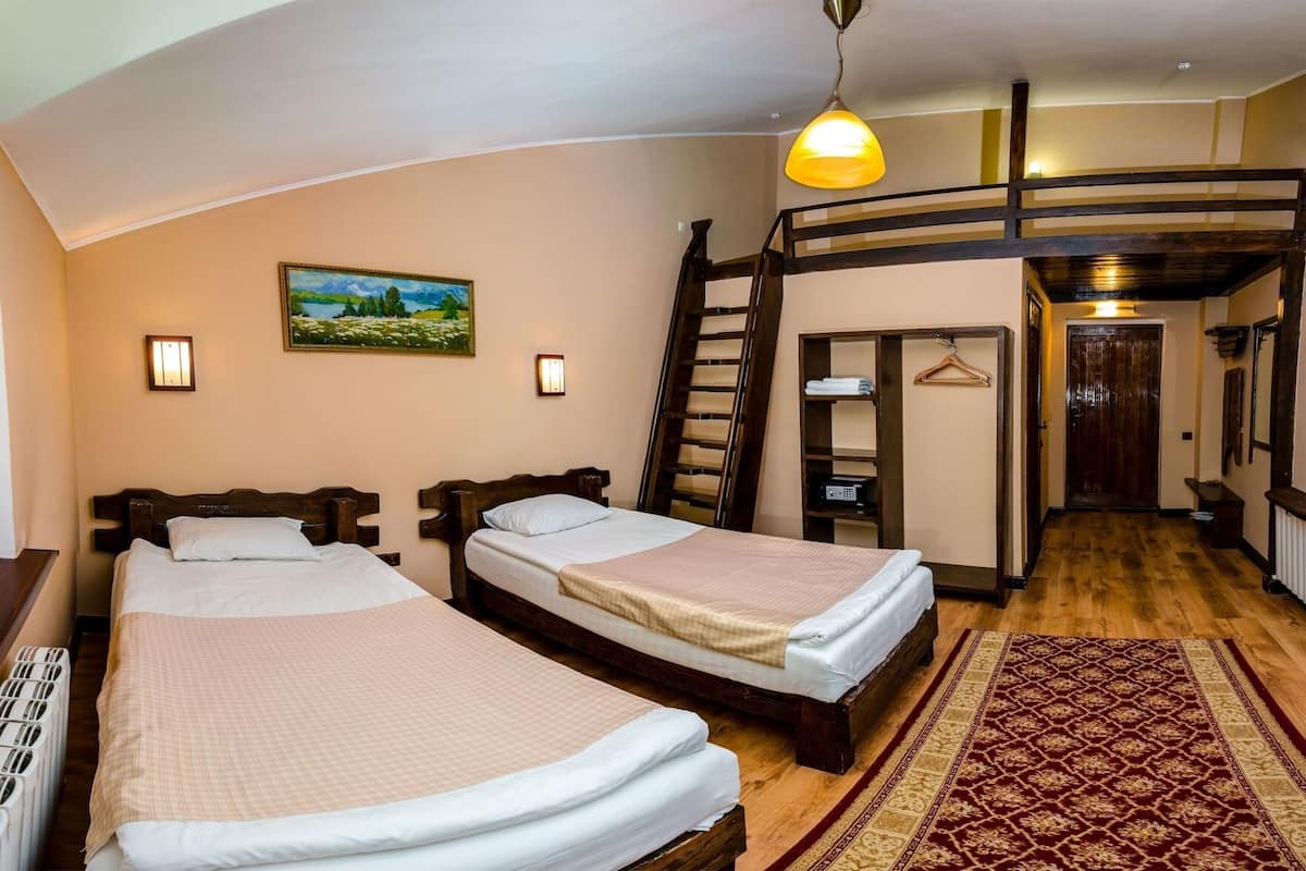 Iron/ironing board (on request), free WiFi, bed sheets