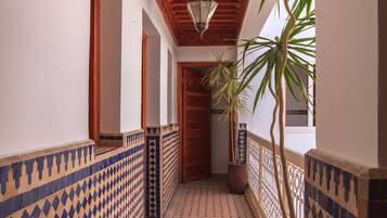 Interior entrance