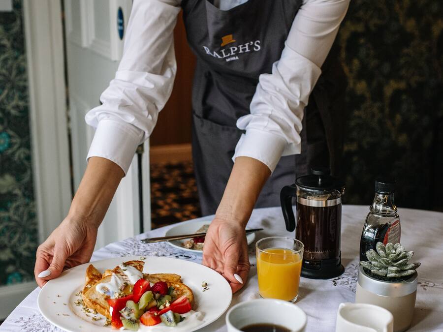 Chambre double ou avec lits jumeaux, salle de bain attenante (room double single) | Restaurant
