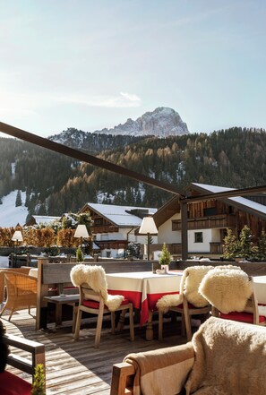 Terrasse sur le toit