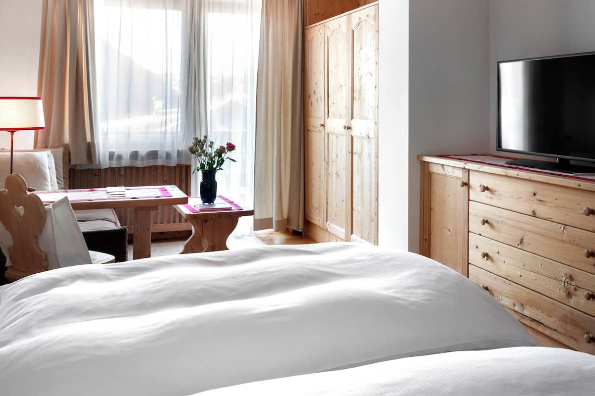 Deluxe Room, Multiple Beds, Mountain View | Premium bedding, down duvets, minibar, in-room safe