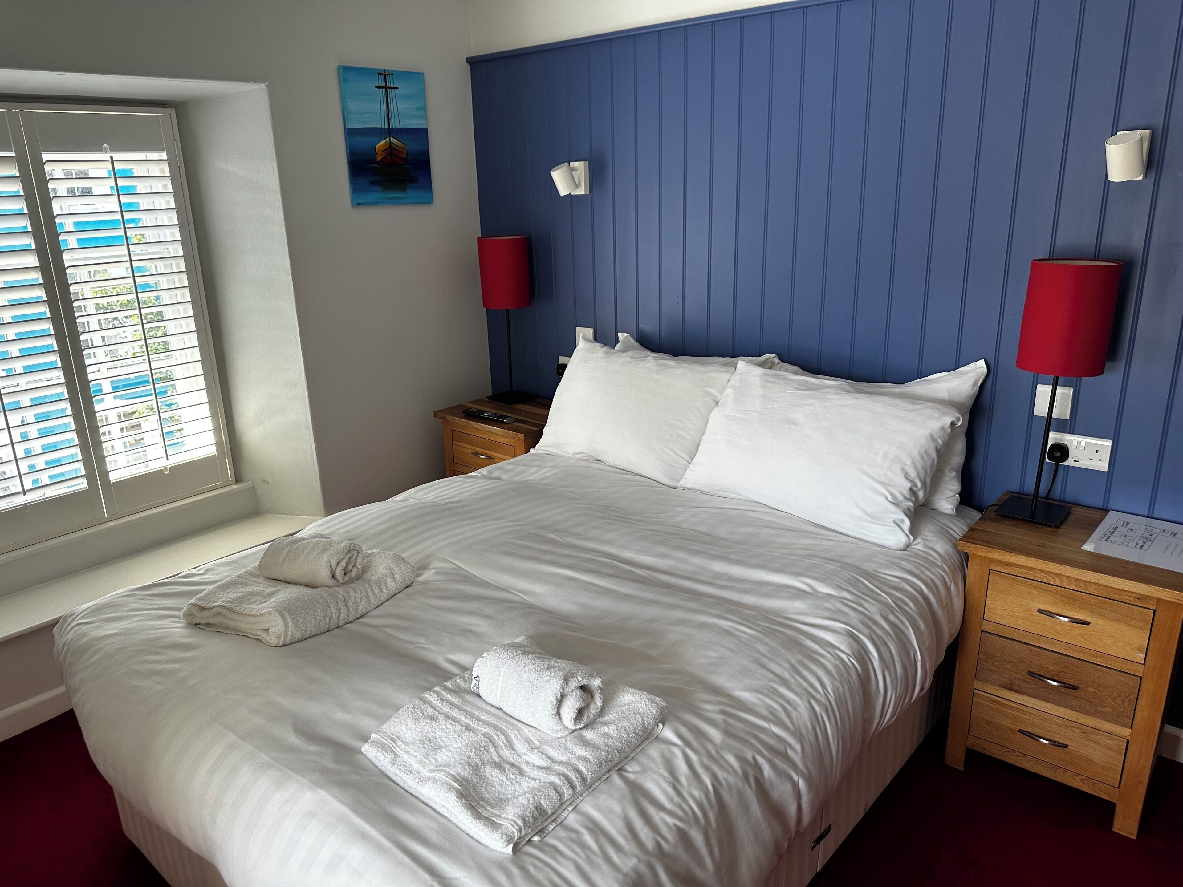 Standard Double Room | Egyptian cotton sheets, down comforters, iron/ironing board, free WiFi