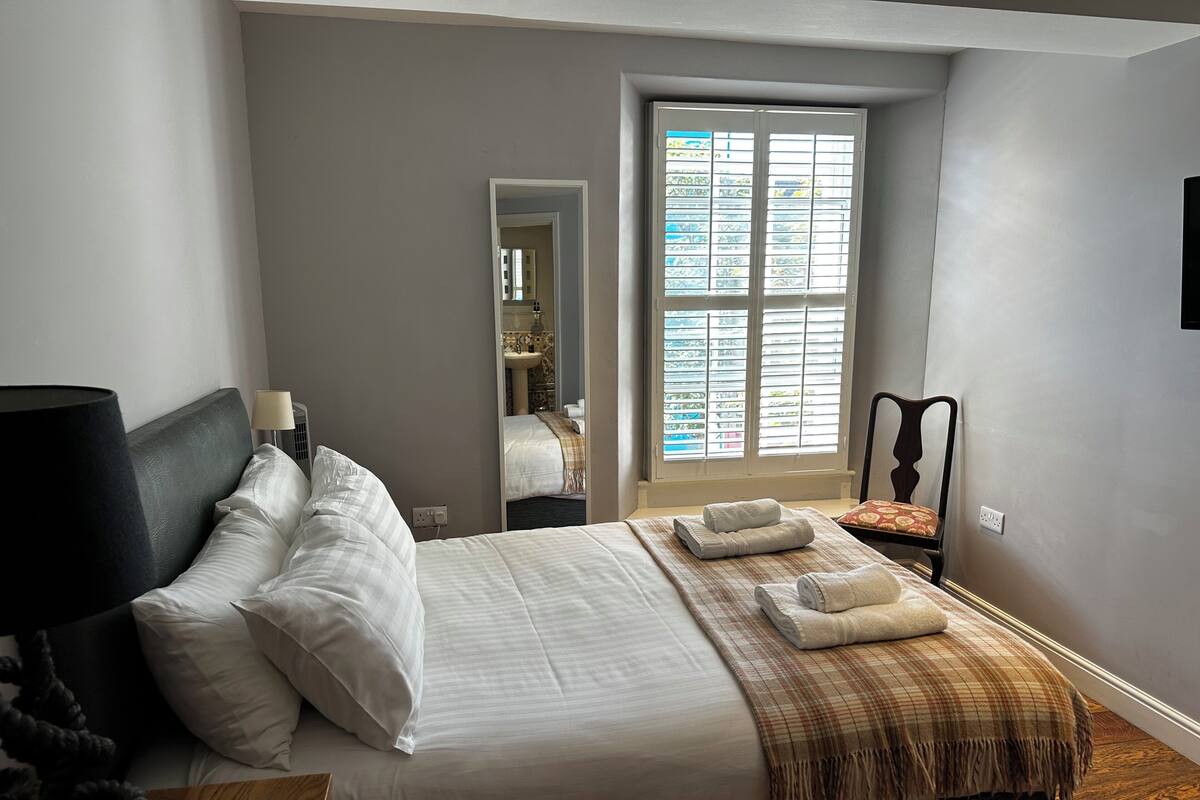 Standard-Doppelzimmer | Bettwäsche aus ägyptischer Baumwolle, Daunenbettdecken