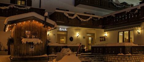 Entrée de l’hébergement