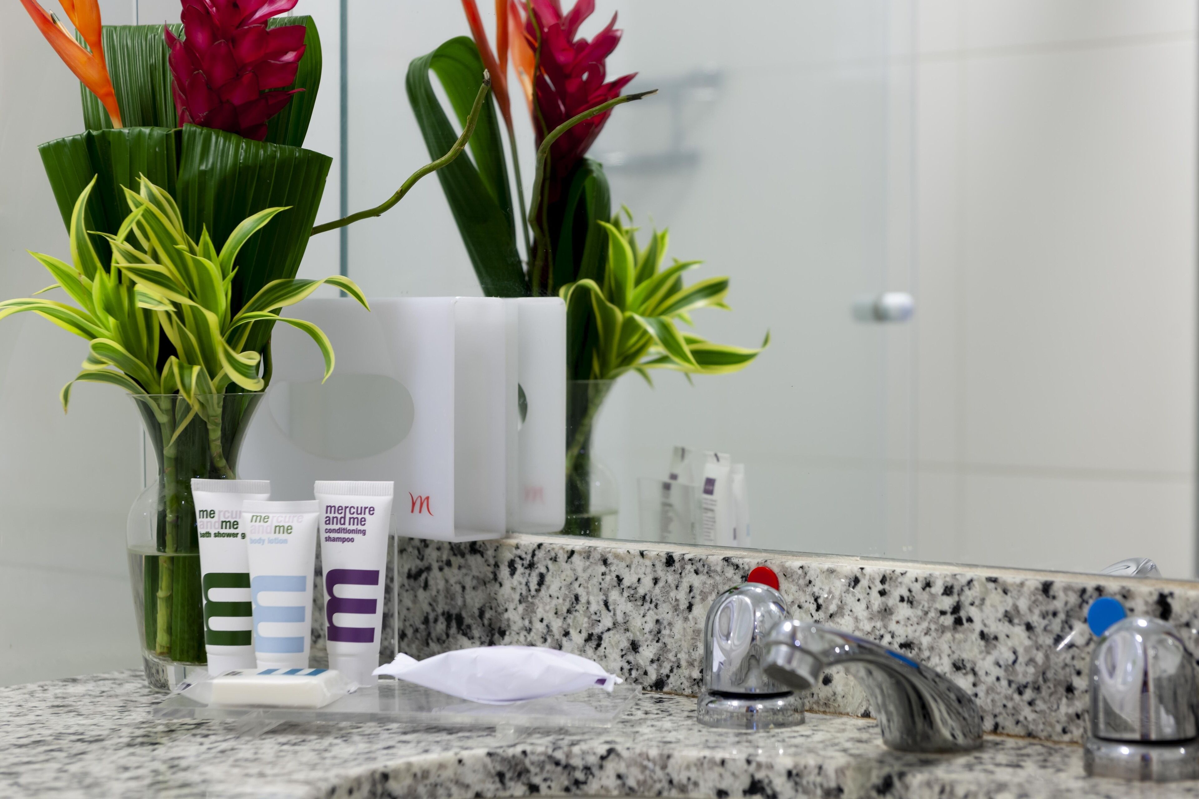 classic twin room, 2 single beds | bathroom | shower, eco-friendly toiletries, hair dryer, towels