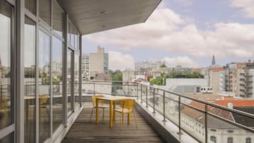 Exclusive Penthouse, 1 Bedroom, Terrace, City View | Terrace/patio