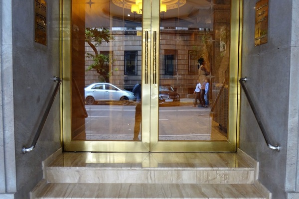 Entrada de la propiedad