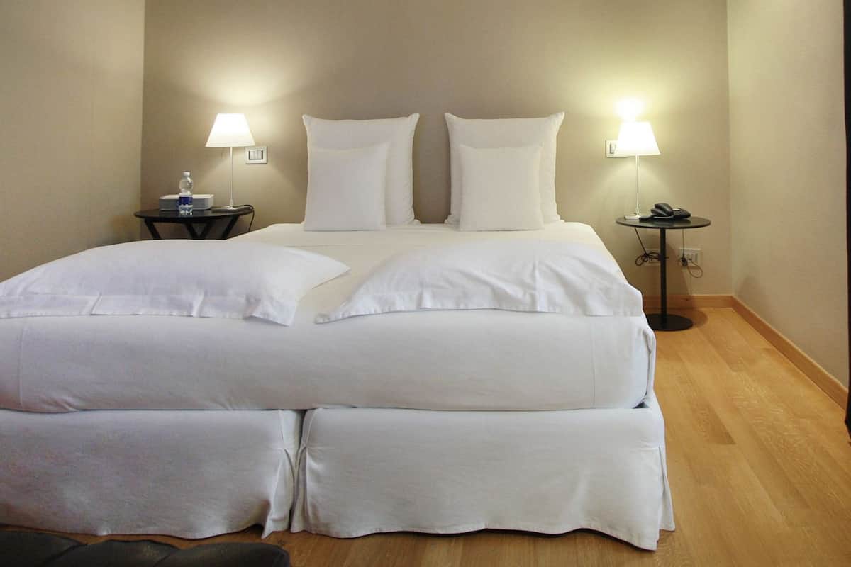 Superior Double Room | Frette Italian sheets, down comforters, minibar, in-room safe