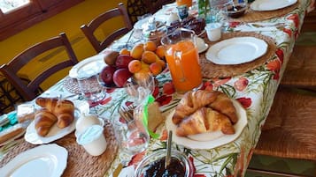 Free daily full breakfast