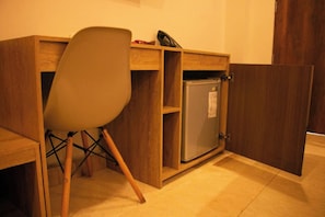 Quarto superior, 1 cama King e sofá-cama | 1 quarto, frigobar, cofres nos quartos, escrivaninha