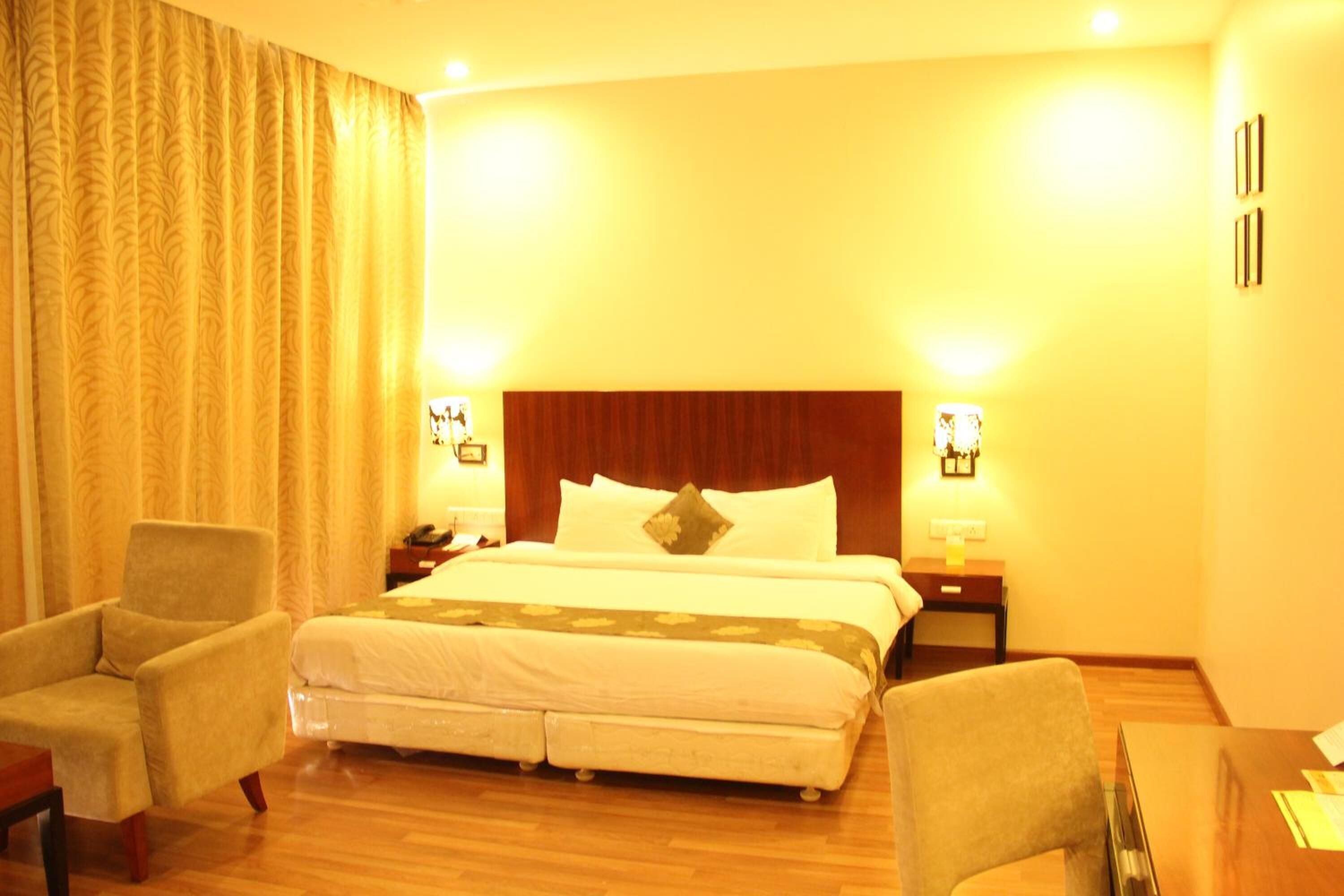 In-room safe, desk, blackout drapes, iron/ironing board