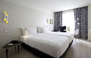 Literie de qualité supérieure, couette en duvet d'oie, minibar