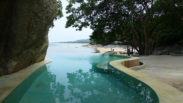 Outdoor pool - The Bay Resort & Restaurant (Ko Pha-ngan)