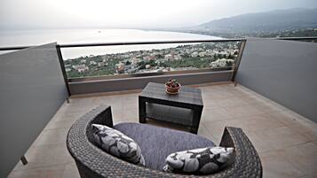 Premium-Zimmer, Meerblick | Ausblick vom Zimmer