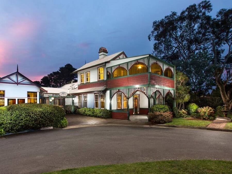 Fachada da propriedade