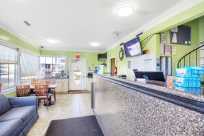 Quiosque de check-in/check-out