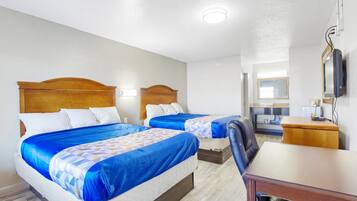 Desk, iron/ironing board, free WiFi, bed sheets