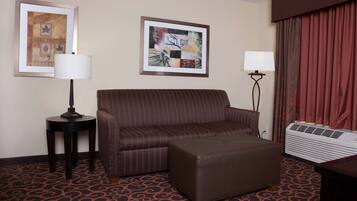 King, Suite studio, non-fumeur | Aire de séjour | Téléviseur ACL de 37 po avec télévision par câble, téléviseur