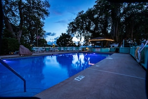 Front of property - evening/night