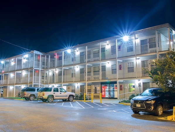 Front of property - evening/night
