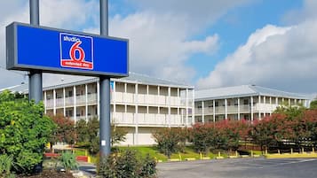 Voorkant van accommodatie