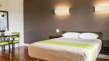 1 chambre, literie de qualité supérieure, décoration personnalisée