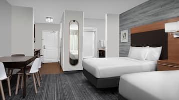 In-room safe, desk, blackout drapes, iron/ironing board