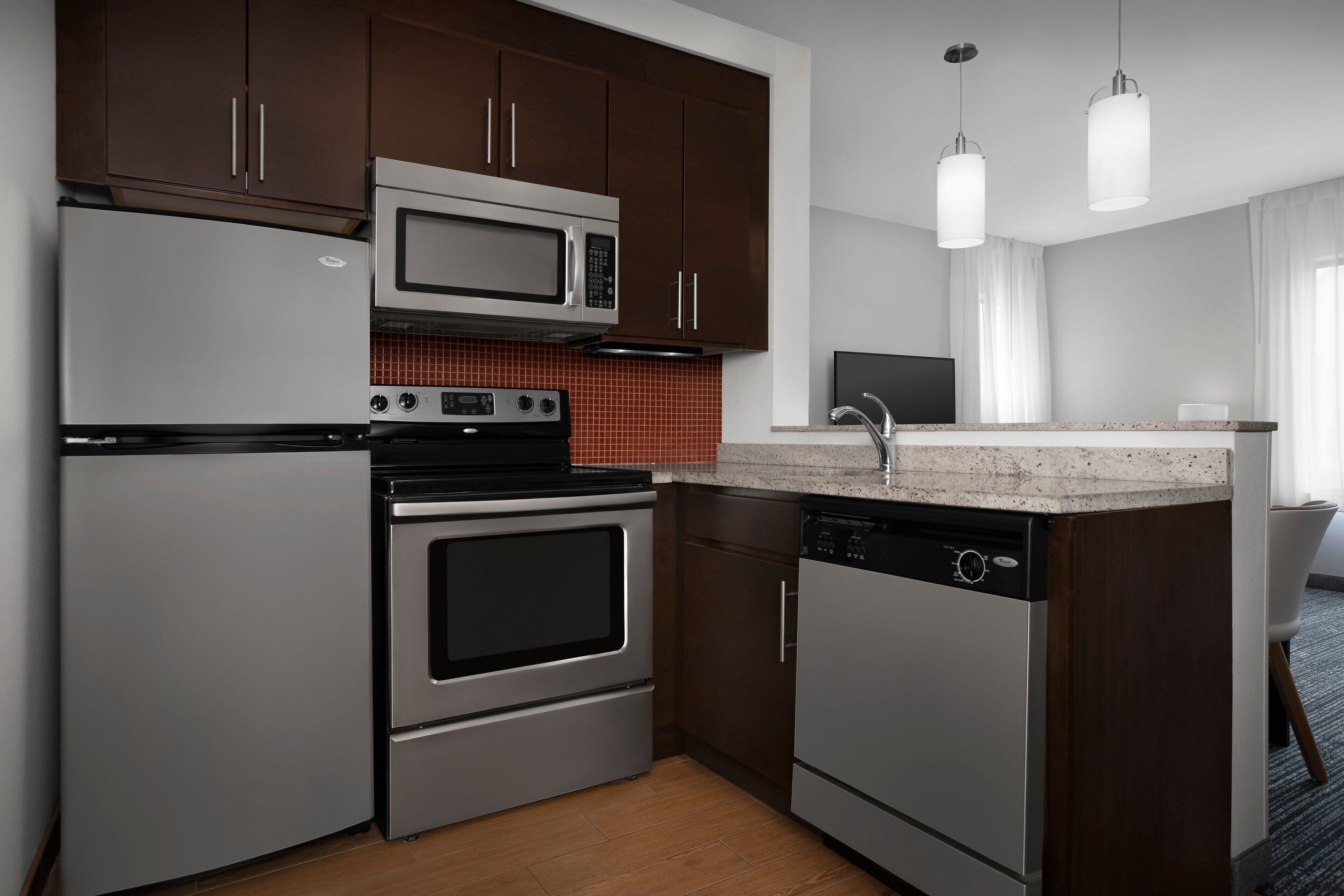 suite, 2 bedrooms (hearing accessible) | in-room safe, desk, blackout curtains, iron/ironing board