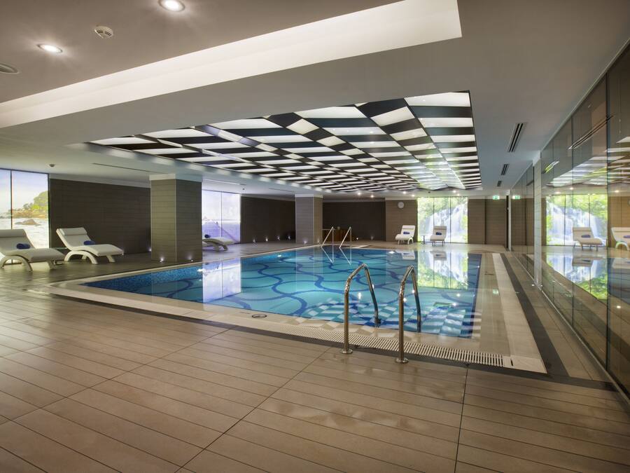 Indendørs pool, liggestole