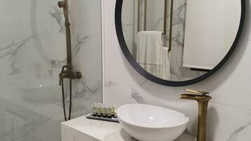 Gratis toiletartikelen, handdoeken