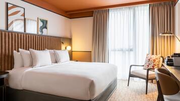 Standardzimmer, 1 King-Bett, Nichtraucher | Hochwertige Bettwaren, Daunenbettdecken