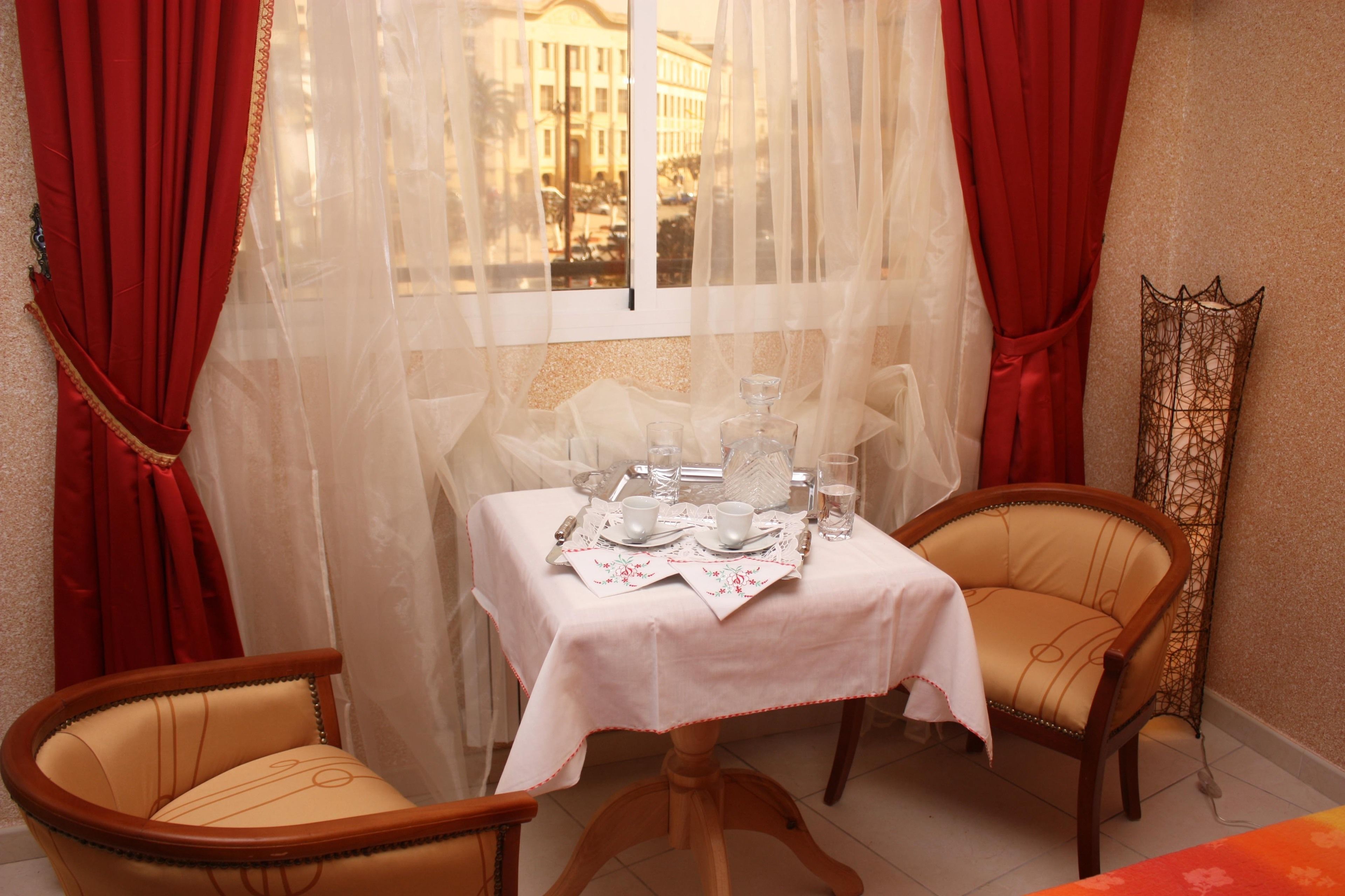 Restauration dans la chambre