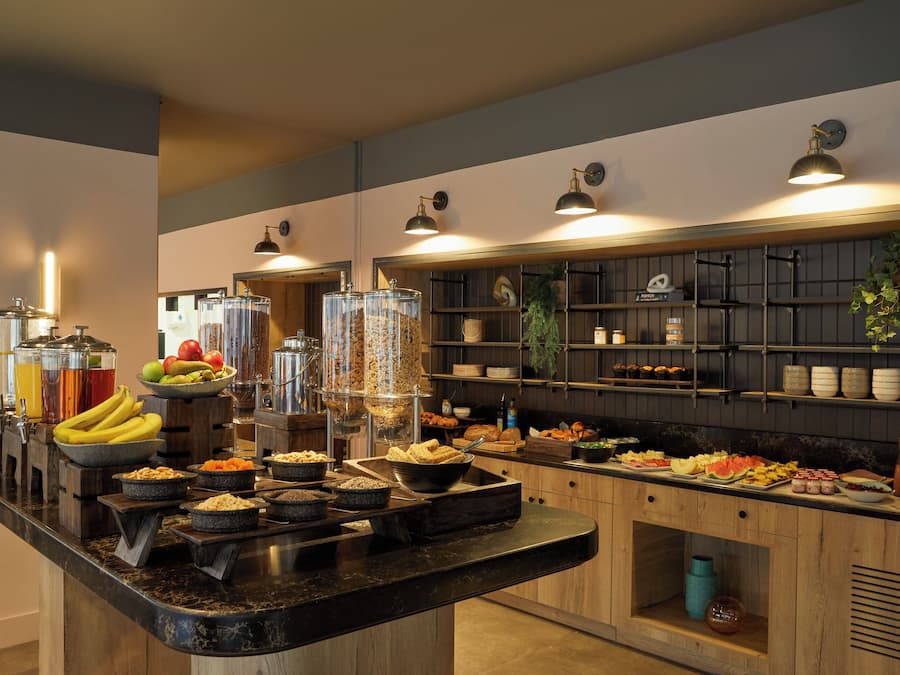 Daily to-go breakfast for a fee