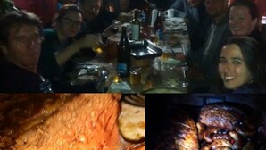 Outdoor dining - Casa del Pueblo - Hostel (Esquel)