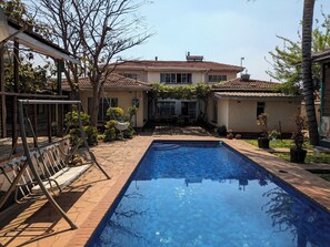 Façade de l’hébergement