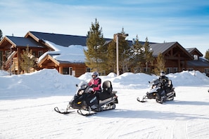 Paseos en moto de nieve