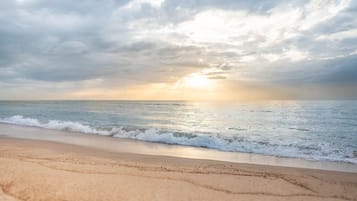 Private beach nearby