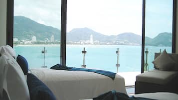 2 habitaciones y minibar con artículos gratuitos