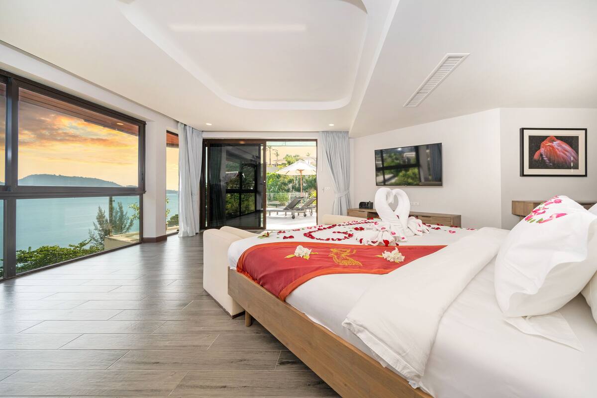 Residence 6 Bedrooms | 迷你吧贈品、房內夾萬、遮光窗簾/窗簾、熨斗/熨衫板