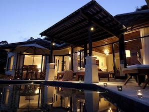 Three Bedroom Pool Villa | Terrace/patio