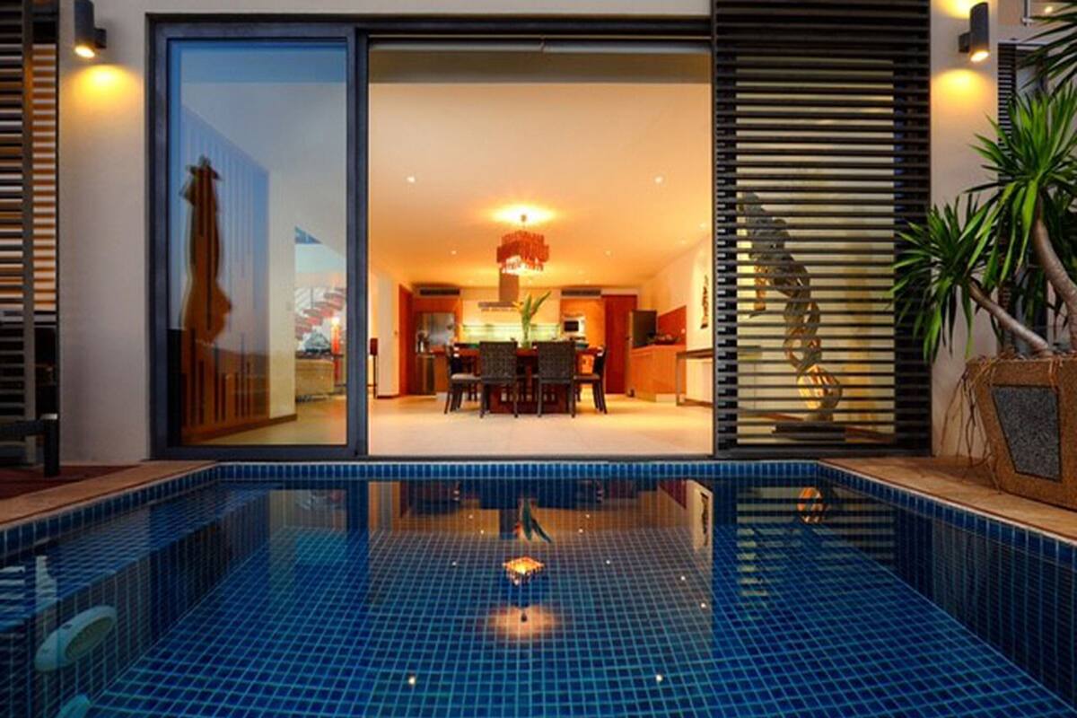 Ocean Pool Suite 3 Bedroom | 迷你吧贈品、房內夾萬、遮光窗簾/窗簾、熨斗/熨衫板