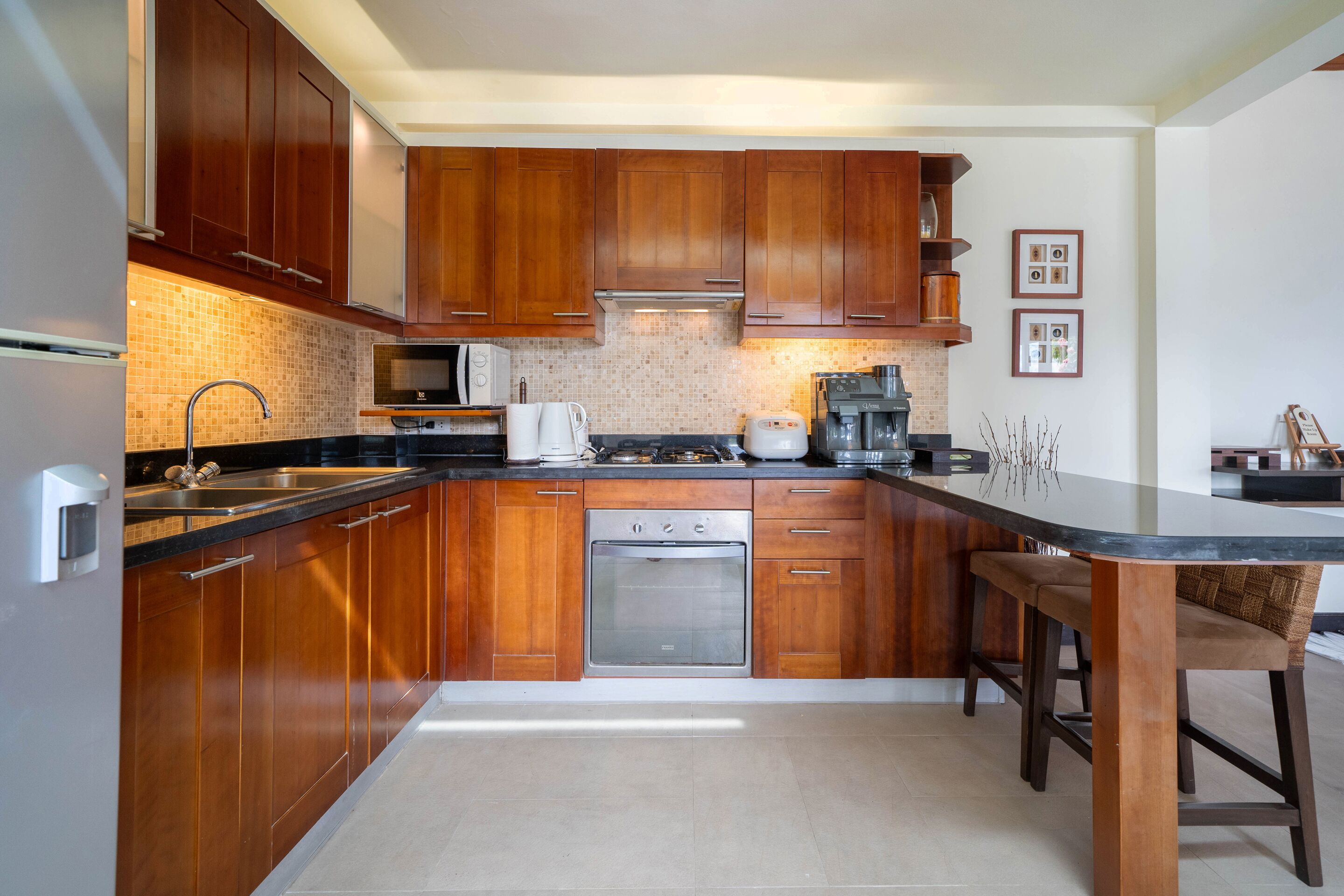 pool villa 2 bedroom with garden | private kitchen