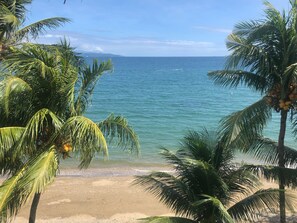 King Ocean Suite with Promo Breakfast | Balcony view - BADLADZ Beach and Dive Resort (Puerto Galera)