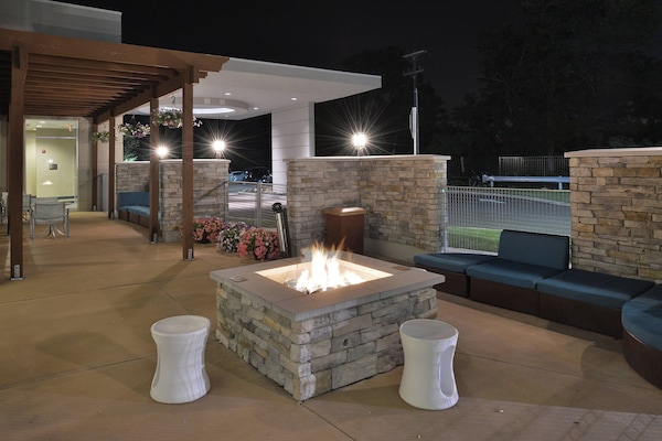 Blick von der Unterkunft