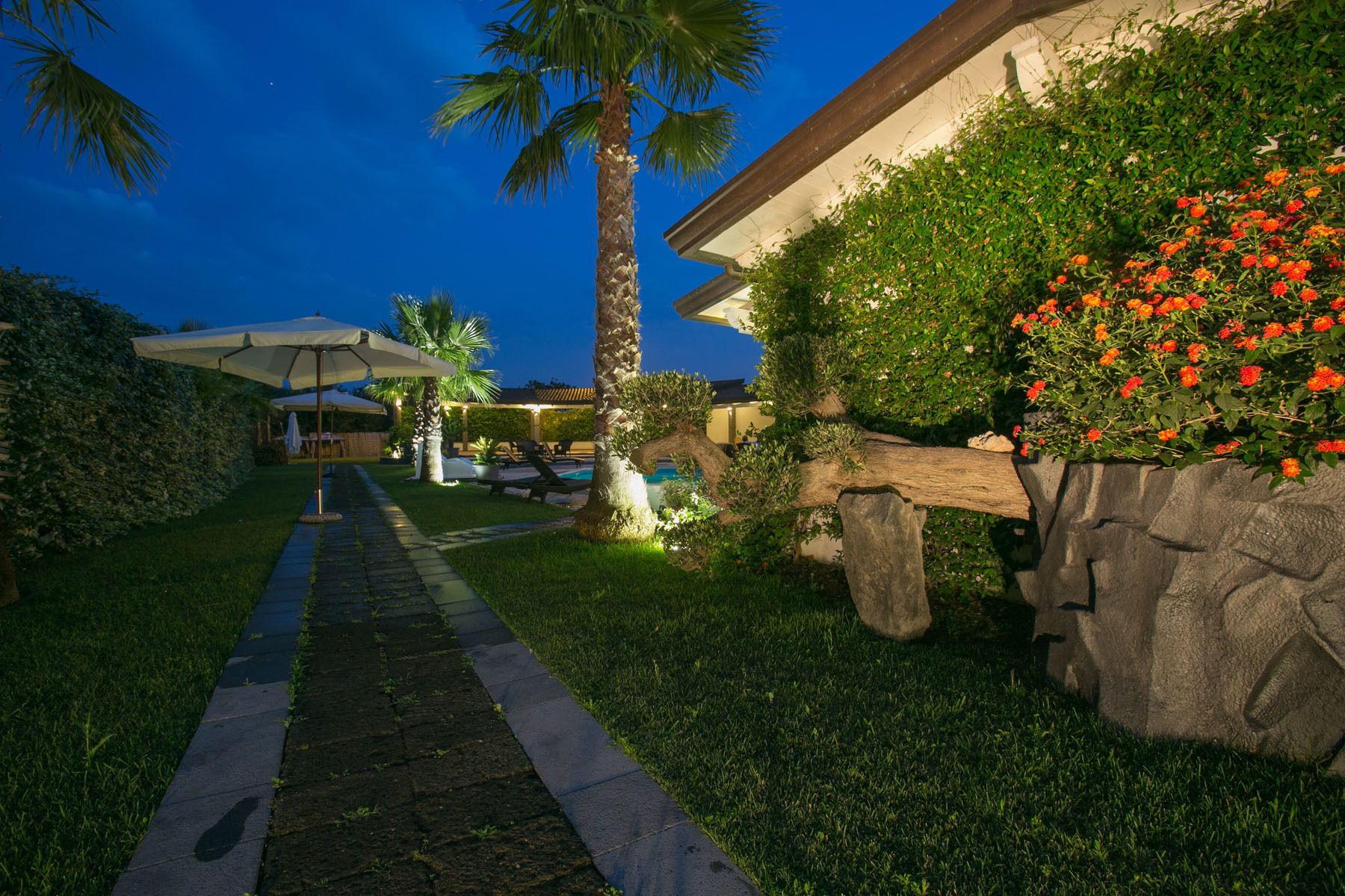 Enceinte de l’hébergement