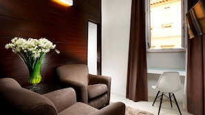 Chambre double (Roulette) | Draps en coton égyptien, literie de qualité, couette en duvet, minibar