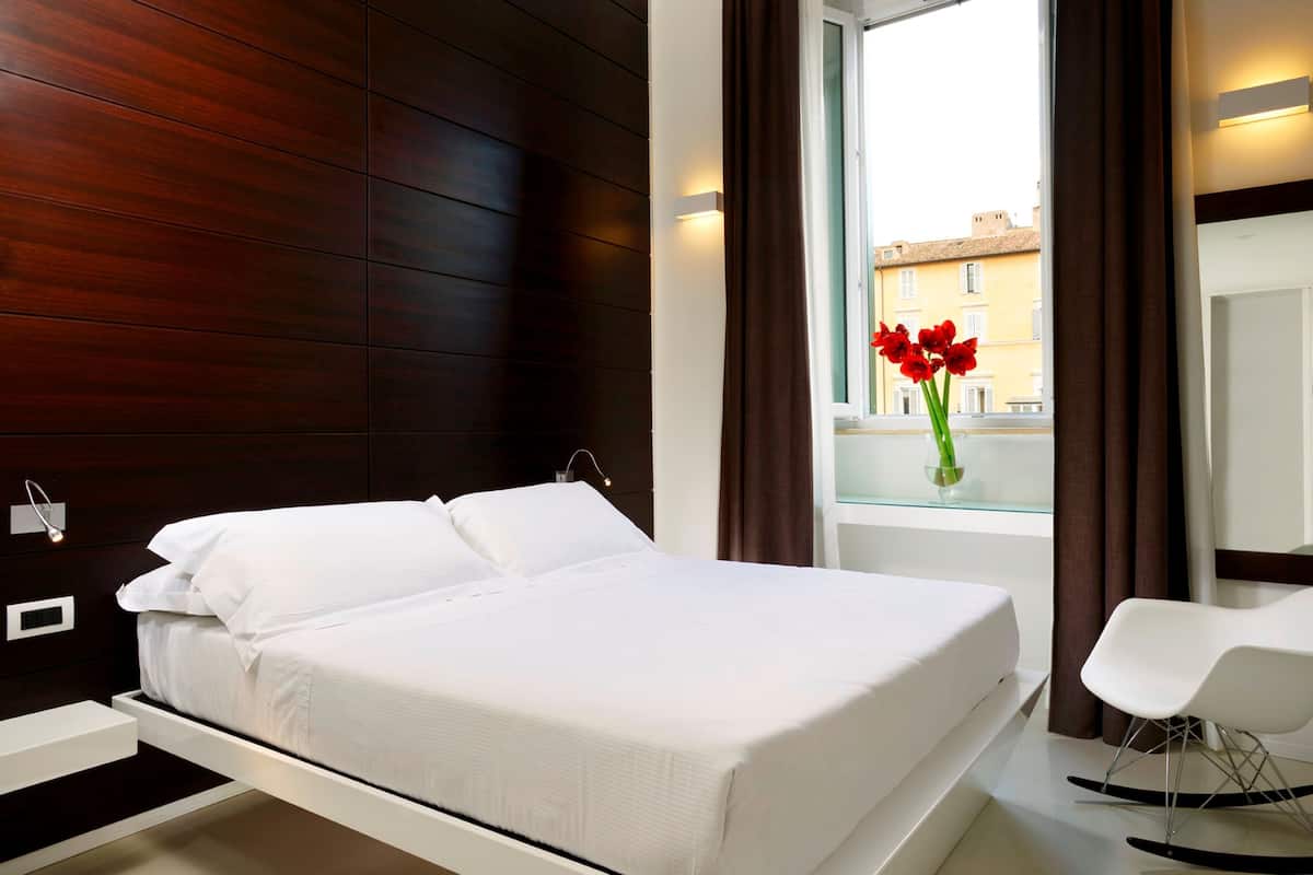Draps en coton égyptien, literie de qualité, couette en duvet, minibar