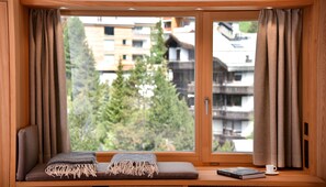 Blick von der Unterkunft