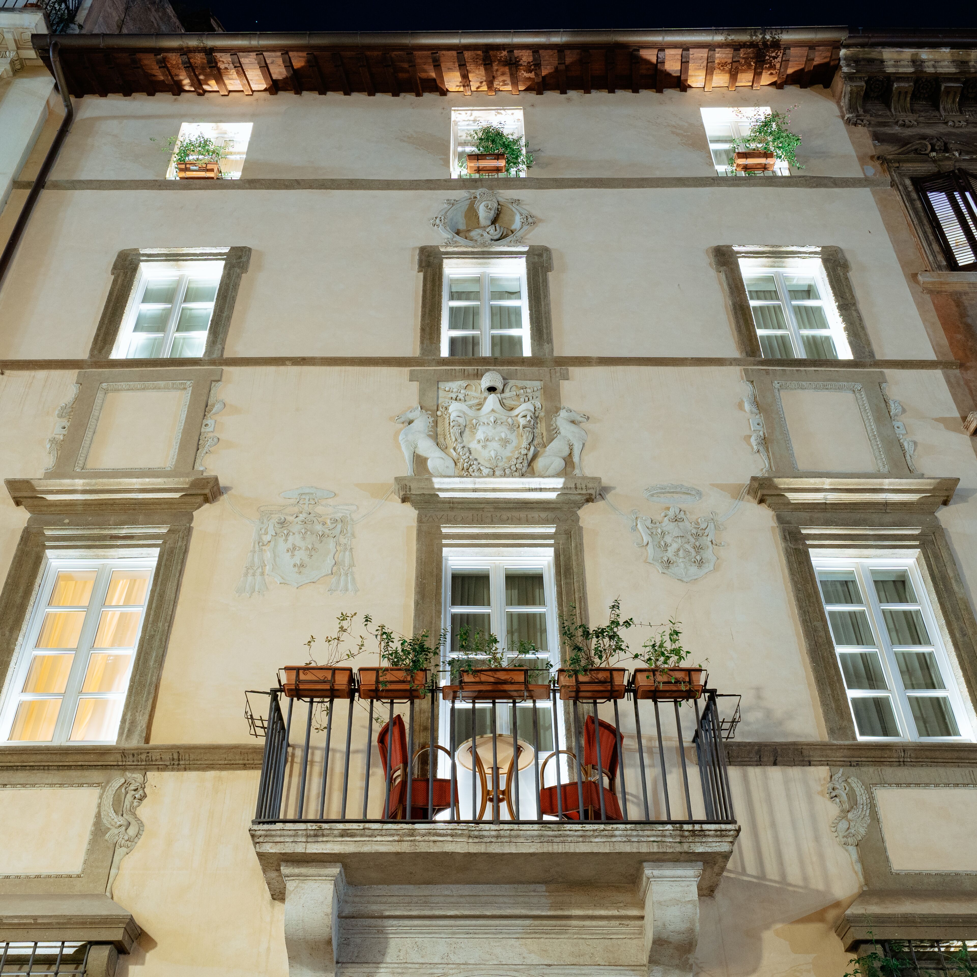 Façade de l’hébergement