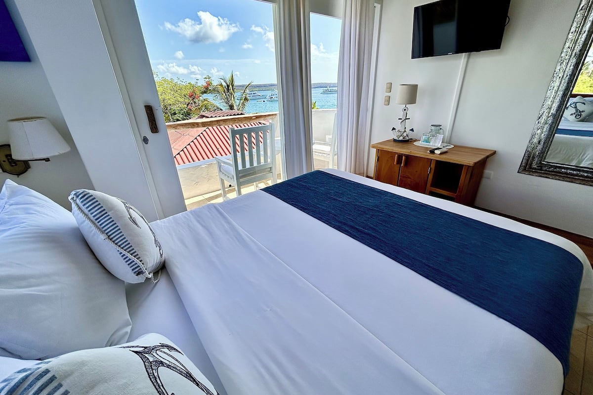 standard double room, 1 queen bed, ocean view | 1 bedroom, premium bedding, minibar, in-room safe